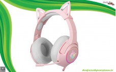 هدفون گوش گربه ای اونیکوما K9 صورتی ONIKUMA K9 Pink Ear cat